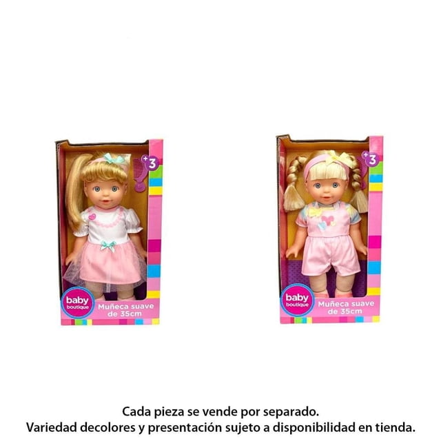Muñeca Baby Boutique con Accesorios 35 cm Varios Modelos 1 Pieza