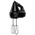 thumbnail image 3 of BLACK+DECKER Refurbished 6-Speed Corded Electric Hand Mixer, Black, 3 of 4