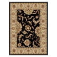 thumbnail image 2 of Radici Usa Como Area Rug 1621 Black Italian Bordered 7' 9" x 11' Rectangle, 2 of 2