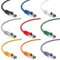 thumbnail image 3 of Cable Ethernet InstallerParts CAT7 Blindado 1,2 m Azul, 3 of 5