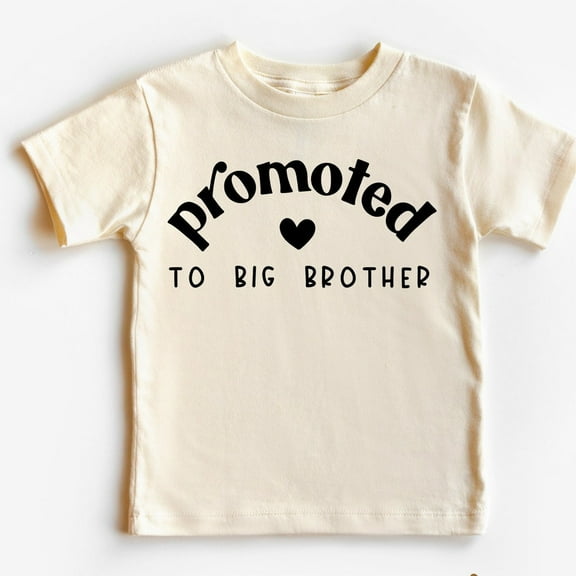 Promoted To Big Brother Toddler Shirt, Birth Announcement Shirt, Big Brother Toddler Tee, Brother Shirt, Big Bro Shirt TODDLER SHORT SLEEVE TEE BELLA CANVAS 3001T