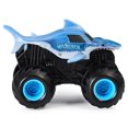 thumbnail image 5 of Monster Jam, Official Megalodon Spin Rippers Monster Truck, 1:43 Scale Ripcord Vehicle, 5 of 5