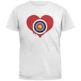 thumbnail image 1 of Cupid Target White Adult T-Shirt, 1 of 1