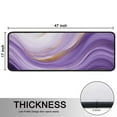 thumbnail image 5 of Kitchen Rugs Sets Of 2,Purple Gold Marble Pattern Anti Fatigue Kitchen Mat Rugs Non Slip Washable,Decorative Kitchen Floor Mats for Kitchen,Sink,Laundry,17"x47"+17"x47", 5 of 5