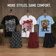 thumbnail image 7 of SOUTHPOLE Boys Athletic Shorts Set Lightweight Soft Cotton Graphic Tees & French Terry Shorts 2 Piece, 7 of 7