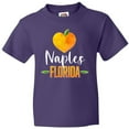 thumbnail image 3 of Inktastic Naples Florida Orange in Heart Youth T-Shirt, 3 of 5