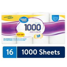Scott 1000 Toilet Paper 20 Rolls 20 000 Sheets Walmart Com