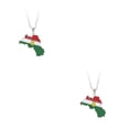 thumbnail image 1 of Transemion Minimalist Necklace Pendant For Subtle Yet Striking Effect Made With Alloy silver 2Set, 1 of 6
