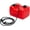 Red (12 L), variant on Lumiparty HDPE Marine Fuel Tank Kit, 12L/24L/55L Portable Boat Gas Tanks for Outboards, Durable & UV-Resistant Construction