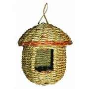 Woven Rope Acorn With Roof Roosting Pocket Natural BA05203