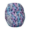 thumbnail image 1 of Milaget Adjustable Adult Cloth Diaper Portable Maximum Absorbency Overnight Washable for Blue, 1 of 9