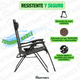 thumbnail image 5 of Camastros Negros INMATMEX Camastro Reclinable Gravedad Cero, 5 of 10