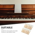 thumbnail image 3 of DEEPCRAFF Replacement Parts and Fittings 10Set Khaki Wooden Piano Trusses for Musical Instruments, 3 of 5