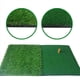 thumbnail image 3 of 2X Estera de Práctica de Golf Césped Artificial Nylon Hierba Tee de Goma Patio Trasero Estera de Golpe de Golf Al Aire Libre Almohadilla de Entrenamiento Duradera 40X60cm, 3 of 6