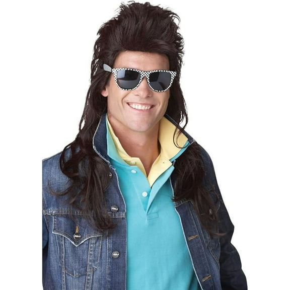 80's Rock Mullet - Adult Wig
