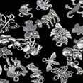 thumbnail image 6 of 100 Piece Assorted Charms Animal Bird Pendants 1.5cm-3cm Loose, 6 of 8