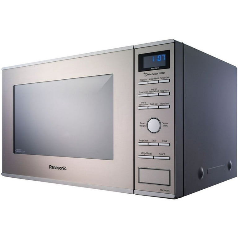 Panasonic 1.2 Cu. Ft. Built-In/Countertop Microwave Oven in Stainless Steel