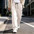 thumbnail image 2 of Enjoytime Mens Casual Pants Elastic Waist Soft Baggy Sweatpants Drawstring Lounge Workout Running Pants, 2 of 8
