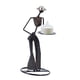 thumbnail image 4 of Candelabro de pilar Macarena figura de mujer en jeans negro, 4 of 8
