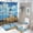 style-2, variant on Lighthouse Coast Scenery 4 Piece Shower Curtain Sets, Non-Slip Rugs, Toilet Lid Cover And Bath Mat, for Bathroom Decor Set, 72" X 72"