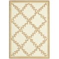thumbnail image 2 of SAFAVIEH Chelsea Alecia Geometric Borders Wool Area Rug, Ivory/Camel, 1'8" x 2'6", 2 of 9