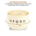 thumbnail image 5 of Gustave Makeup Brush Holder 360° Rotating Desk Spinning Organizer 21 Slots Desktop Storage, 5 of 9