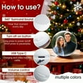 thumbnail image 5 of Crystal Ball Video Player, Memory Lamp Ball with 4GB Storage, Personalized DIY Electronic Glass Ball Video Sphere for Christmas Anniversary Birthday, Wedding Couples Memories Gift, 5 of 13