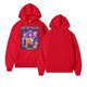 thumbnail image 1 of KPop Demon Hunters Huntrix Team Hoodie - Anime Movie Pattern Men's and Women's Fashion Pullover Sweatshirt, Suitable for K-Pop and Anime Fans#Red 2XL, 1 of 4