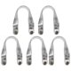 thumbnail image 1 of EeaseMX 5 juegos de soportes de correas de aluminio de alta resistencia para marco de cobertizo de invernadero, 1 of 7