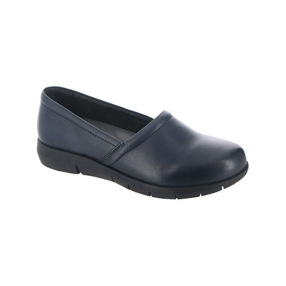 SoftWalk Womens Adora 2.0 Leather Slip-On Loafers