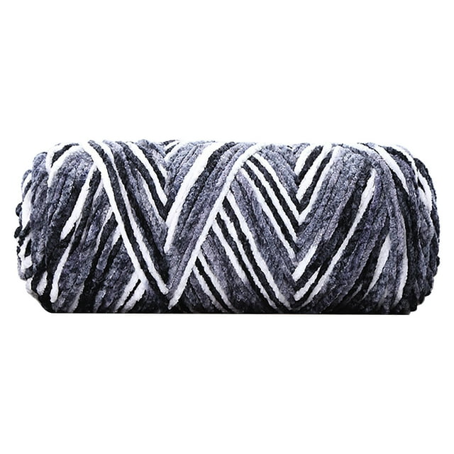 Yarn for Crocheting Chenille Winter Crochet Scarf Line,Soft Hook Knitting Yarn Braided for Hats Blankets Dolls,Yarn for Knitting DIY Warm Scarves Clothes Decorations