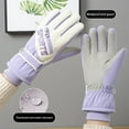 thumbnail image 5 of Womens Snow Gloves Insulated Winter Edition for Skiing and Cycling with Touchscreen Waterproof Non-Slip Gloves for Women, 5 of 8