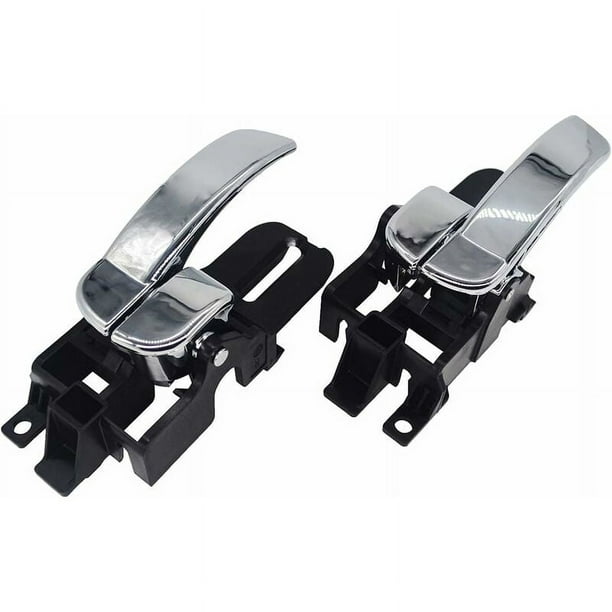 Hongchun 80671-JD00E Chrome Interior Left and Right Interior Door Handle  for Qashqai (Pack of 2) 80670-JD00E 