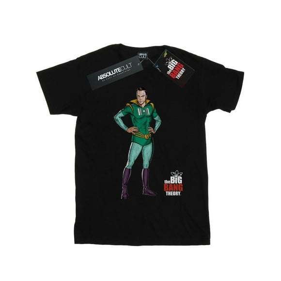 The Big Bang Theory Mens Sheldon Superhero T-Shirt