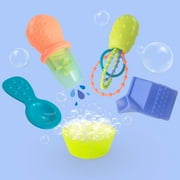 Sassy Bathtime Baker 5 Piece Infant Bath Toy Set