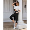 thumbnail image 3 of SPECIAL MAGIC Women's Cropped Sweatpants Capri Jogger Pants with Drawstring Waist and Side Pockets for Running Lounge Yoga, 3 of 7