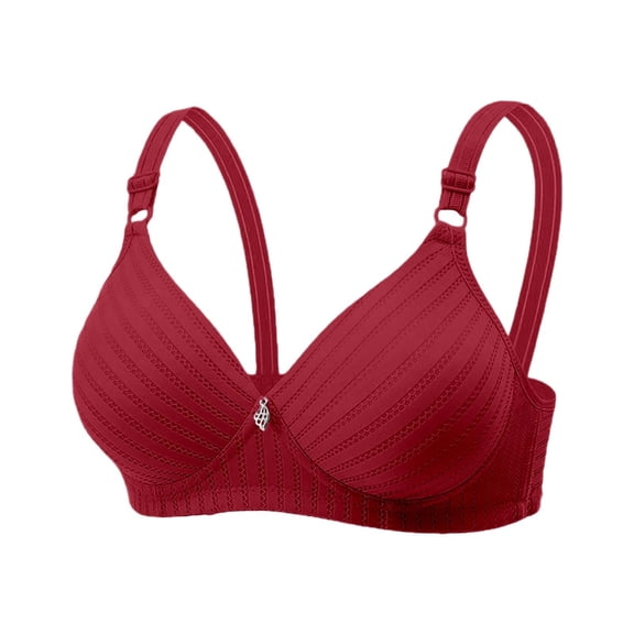 Daznico Seamless Underwire Comfortable Full Cup Bra for Everyday Wear Light Support Non- Comfort Full Coverage Everyday Bra for Women