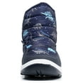 thumbnail image 4 of Blikcon Boys Girls Snow Boots Water Resistance Cold Weather Winter Boots (Color : NavyDinosaur, Size : 9.5 Toddler), 4 of 12