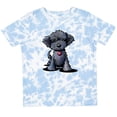 thumbnail image 3 of Inktastic Black Doodle Puppy Boys or Girls Toddler T-Shirt, 3 of 5