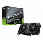 MSI GeForce RTX 5060 Ti 8G SHADOW 2X OC PLUS Graphics Card, 8GB GDDR7, DPx3, HDMIx1, DLSS 4
