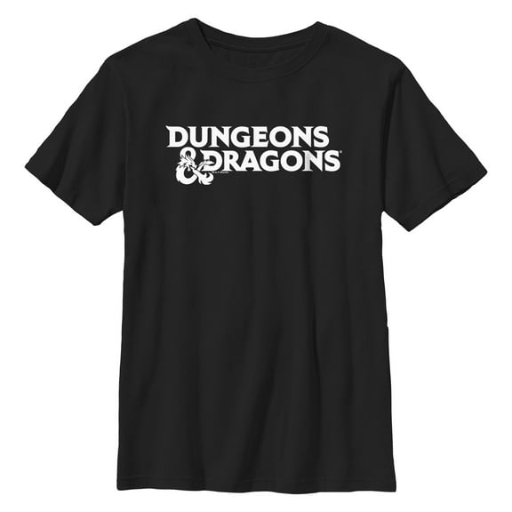 Boy's Dungeons & Dragons Classic Logo  Graphic T-Shirt