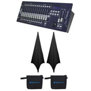 Chauvet DJ OBEY 70 Light/Fog DMX Lighting Controller+Sensitive Joystick+2 Scrims