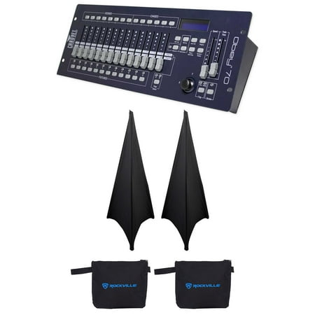 Chauvet DJ OBEY 70 Light/Fog DMX Lighting Controller+Sensitive Joystick+2 Scrims