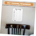 thumbnail image 5 of Dog Feeding Reminder, Magnetic OR Double Sided Adhesive Application, Reminder to Feeding of Pets-2 R, 5 of 5