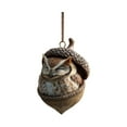 thumbnail image 6 of Forest Animal Acorn Ornaments –Cute Forest Animal Christmas Ornaments, Woodland Animal Creature Hanging Ornament,Acrylic Hanging Ornament for Home Decor（2D Flat）, 6 of 6