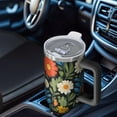 thumbnail image 6 of OBREWU Pioneer Flower Tumbler with Handle and Lid,Pioneer Flower 40oz Double Wall Vacuum Insulated Tumbler,Cups Gift for Women and Men, 6 of 7
