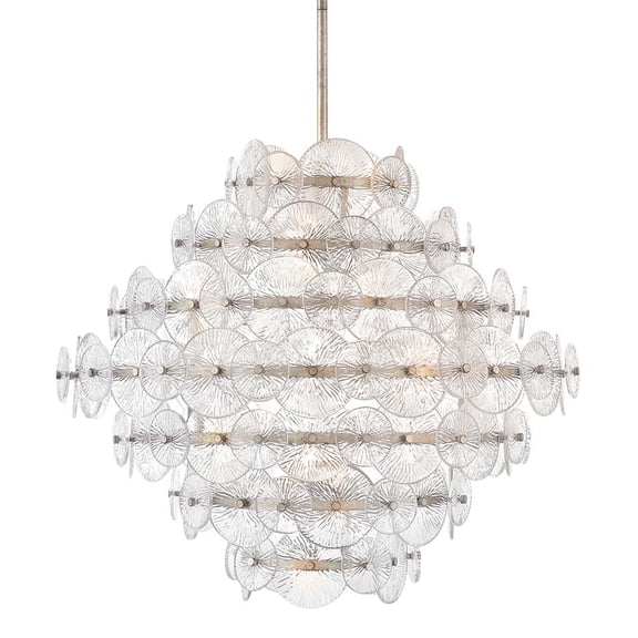 Fredrick Ramond Fr30128 Rene 16 Light 30" Wide Ring Chandelier - Glacial
