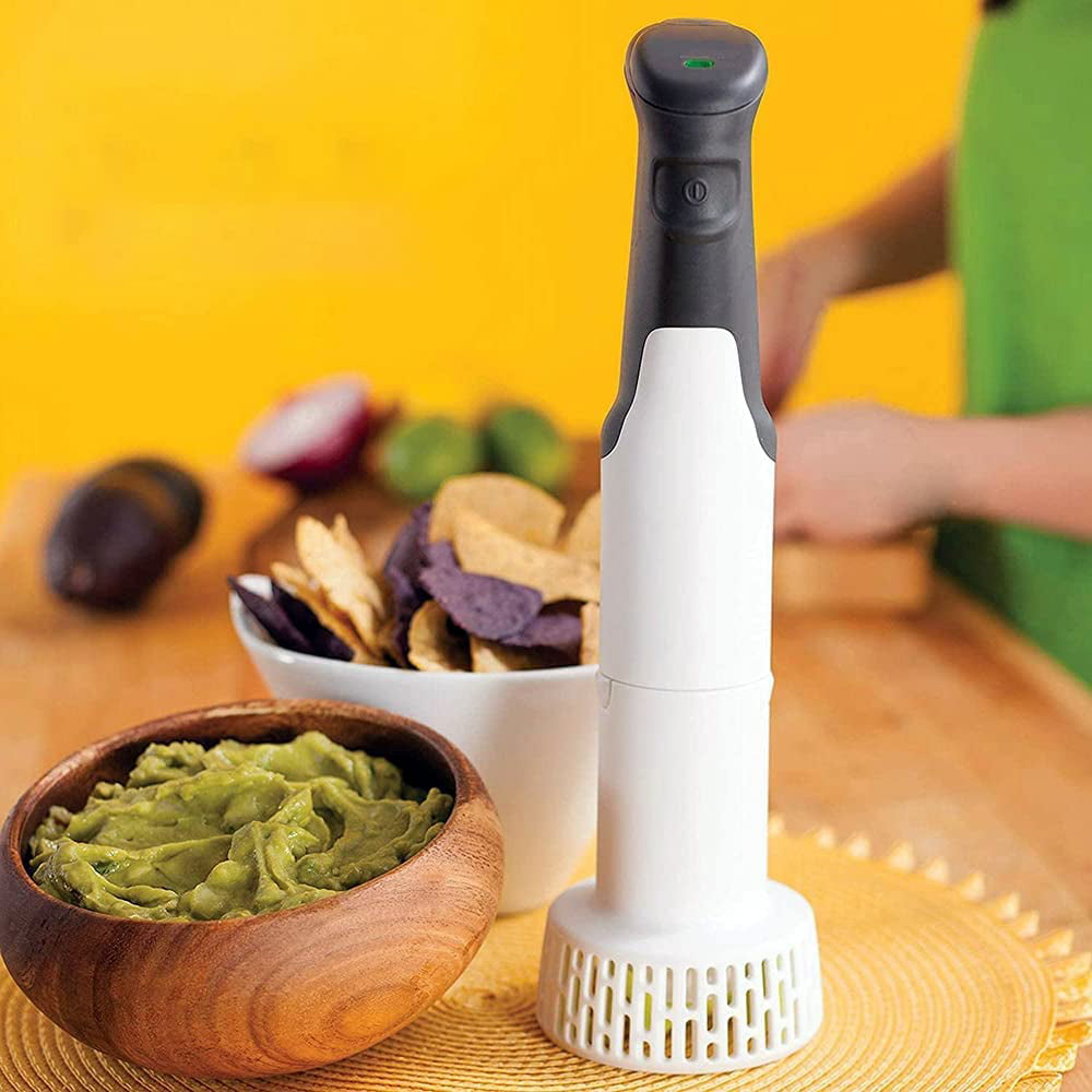 Electric Potato Masher, Hand Blender Vegetable Chopper 3-in-1 Set Multiple  Puree and Whisks Immersion Mixer Tool Perfect Blends and Purees for Baby