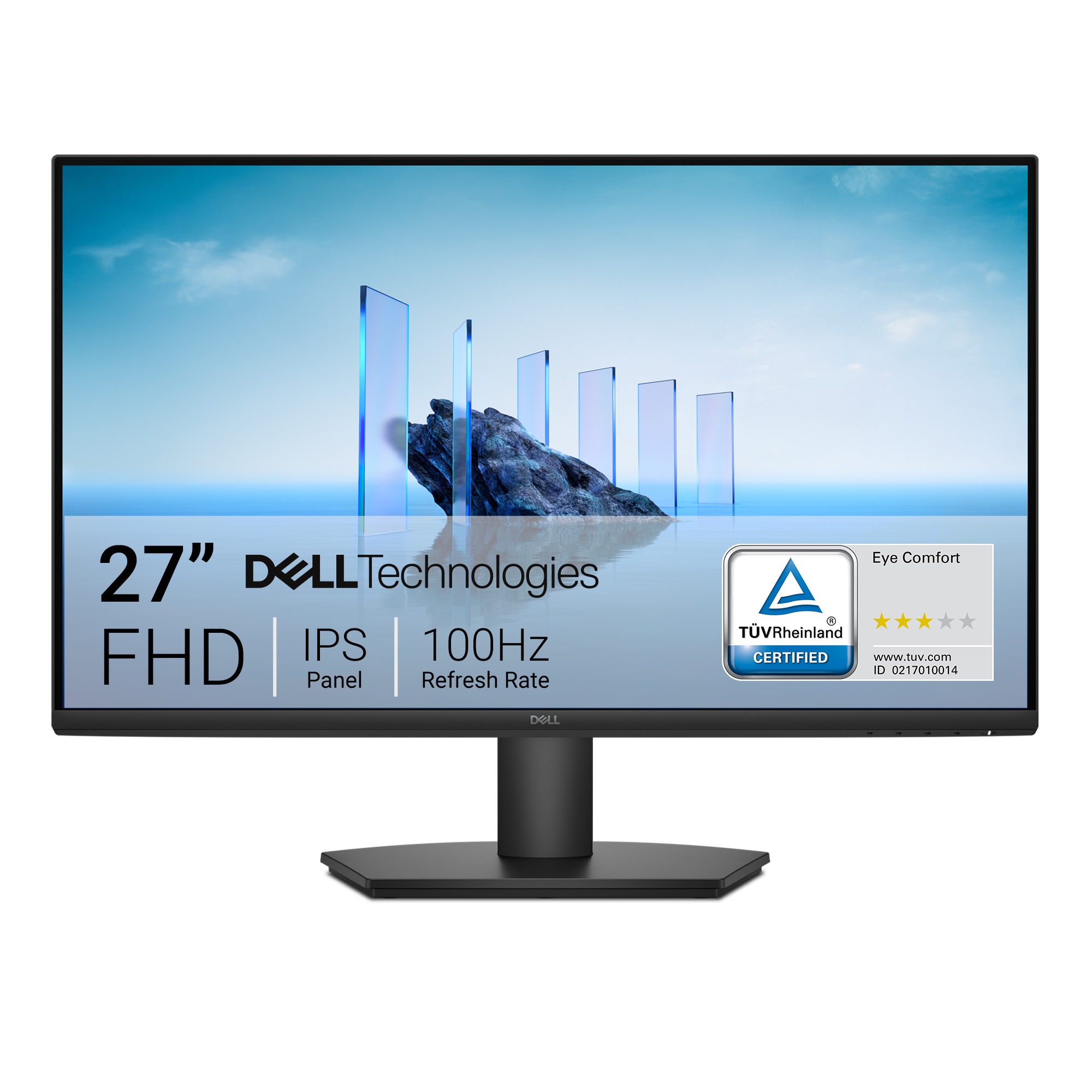 Dell Pro 27 Monitor 27" 1080p FHD 100Hz IPS Anti-glare Computer Display Black, SE2725HM