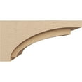 thumbnail image 3 of 12"W x 24"D x 12"H Wide Rivera Rough Cedar Woodgrain TimberThane Corbel, Primed Tan, 3 of 6